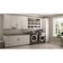 Hampton Bay Hampton 12 in. W x 21 in. D x 34.5 in. H Assembled Bath 3-Drawer Base Cabinet in Satin White