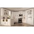 Hampton Bay Hampton 12 in. W x 21 in. D x 34.5 in. H Assembled Bath 3-Drawer Base Cabinet in Satin White