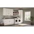 Hampton Bay Shaker 30 in. W x 21 in. D x 34.5 in. H Assembled Bath Base Cabinet in Satin White without Shelf