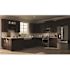 Hampton Bay Shaker 30 in. W x 21 in. D x 34.5 in. H Assembled Bathroom Base Cabinet in Java without Shelf