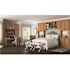 Hampton Bay Hampton 24 in. W x 21 in. D x 34.5 in. H Assembled Bath Base Cabinet in Medium Oak without Shelf