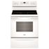 Whirlpool 5.3 cu. ft. Electric Range with Steam Clean and 5 Burner Elements in White