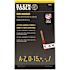 Klein Tools Wire Marker Book-Black Letters, Numbers and Symbols