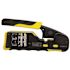 Klein Tools Ratcheting Ethernet Wire Crimper / Stripper / Cutter, for Pass-Thru (VDV226-110)