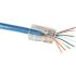 Klein Tools Pass-Thru Modular Data Plug CAT6 (10-Pack)