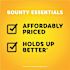 Bounty Essentials White Paper Towel Roll (40 Sheets Per Roll)