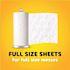 Bounty Essentials White Paper Towel Roll (40 Sheets Per Roll)