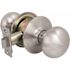 US Lock 2010 Series GR2 Passage Hall/Closet Plymouth Door Knob US32D 2-3/8 in. Backset