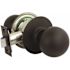 US Lock 2010 Series GR2 Passage Hall/Closet Ball Door Knob US10B 2-3/8 in. Backset