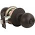 US Lock 2010 Series GR2 Privacy Bed/Bath Ball Door Knob US10B 2-3/8 in. Backset