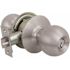 US Lock 2010 Series GR2 Entrance Ball Door Knob US32D SC1 2-3/8 in. Backset