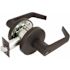 US Lock 2050 Series GR2 2-3/4 in. Backset US10B Privacy Bed/Bath Door Lever