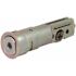US Lock 1600 Series Silver GR2 Drive-in Deadbolt Latch with Adjustable Backset