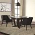 BOSS Office Products Ava Black Accent Chair