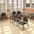 BOSS Office Products Antimicrobial Black Guest Chair