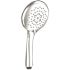 HealthGuard 5-Spray 4.3 in. Single Wall Mount Handheld 1.5 GPM with Removable Faceplate Shower Head in Chrome