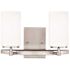 Sea Gull Lighting Alturas 2-Light Brushed Nickel Vanity Light