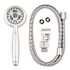 Waterpik New Visions Charleston 6-Spray Patterns 1.8 GPM 3.25 in. Single Wall Mount Handheld Shower Head in Chrome