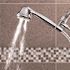 Waterpik New Visions Charleston 6-Spray Patterns 1.8 GPM 3.25 in. Single Wall Mount Handheld Shower Head in Chrome