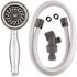 Waterpik 3-Spray 3.3 in. Single Wall Mount Low Flow Handheld Shower Head in Chrome