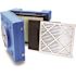 B-Air 1/3 HP 2.5 Amp HEPA Air Scrubber Purifier for Water Damage Restoration Negative Air Machine in Blue
