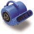 B-Air 1/4 HP Air Mover Blower Fan for Water Damage Restoration Carpet Dryer Floor Home and Plumbing Use in Blue