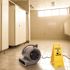 B-Air 1/2 HP Air Mover for Janitorial Water Damage Restoration Stackable Carpet Dryer Floor Blower Fan in Grey