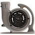 B-Air 1/2 HP Air Mover for Janitorial Water Damage Restoration Stackable Carpet Dryer Floor Blower Fan in Grey