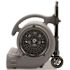 B-Air 1/2 HP Air Mover for Janitorial Water Damage Restoration Stackable Carpet Dryer Floor Blower Fan with Handle Grey