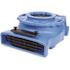B-Air 1/4 HP Low Profile Blue Air Mover Blower Fan for Water Damage Restoration Carpet Dryer Floor