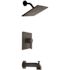 Premier Westwind Single Handle Tub and Rainshower 1.8 GPM Showerhead in Matte Black