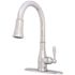 Premier Muir Single-Handle Pull-Down Sprayer Kitchen Faucet in Chrome