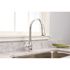 Premier Muir Single-Handle Pull-Down Sprayer Kitchen Faucet in Chrome