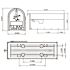 GibraltarÂ Mailboxes Elite White, Medium, Steel, Post Mount Mailbox