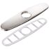 MOEN Align 10.27 in. x 2.45 in. Escutcheon Plate in Chrome