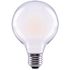 EcoSmart 60-Watt Equivalent G25 Globe Dimmable Frosted Glass Filament Vintage Style LED Light Bulb Daylight (3-Pack)