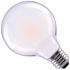 EcoSmart 60-Watt Equivalent G25 Globe Dimmable Frosted Glass Filament Vintage Style LED Light Bulb Daylight (3-Pack)