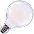 EcoSmart 60-Watt Equivalent G25 Globe Dimmable Frosted Glass Filament Vintage Style LED Light Bulb Daylight (3-Pack)