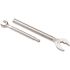 One Stop Wrench for Angle Stops, Straight Stops, and Compression Couplings, 2-in-1 Plumbing Wrench for Common Nut Sizes