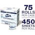 P&G Professional Charmin Professional Commercial Use Toilet Paper Roll (75 Rolls per Case/450 sheets per Roll)