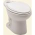 Gerber Plumbing Maxwell 1.28/1.6 GPF Elongated Toilet Bowl Only in White