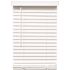 Designer's Touch White Cordless Room Darkening 2 in. Faux Wood Blind - 47 in. W x 72 in. L