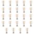 Feit Electric 40-Watt Equivalent A19 Dimmable CEC 90+ CRI Indoor Clear Glass E26 LED Light Bulb, Soft White 2700K (24-Pack)