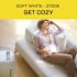 Feit Electric 75-Watt Equivalent A19 Dimmable CEC Title 20 90 CRI E26 Medium Base LED Light Bulb Soft White 2700K(24-Pack)