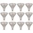 120-Watt Equivalent PAR38 Outdoor Dimmable CEC Title 24 90 CRI E26 Flood LED Light Bulb, Bright White 3000K (12-Pack)