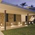 11.5-Watt Integrated LED Bronze Dusk to Dawn Photocell Sensor Half Moon Commercial Outdoor Wall Pack Light 5000K 4-Pack