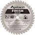 Avanti 7-1/4 in. x 40-Tooth Finish Circular Saw Blade