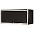 Extreme Tools 55 in. Power Workstation Professional Hutch with Stainless Steel Shelf and Work Surface in Black