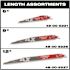 Milwaukee 9 in. 5 TPI AX Carbide Teeth Demolition Nail-Embedded Wood Cutting SAWZALL Reciprocating Saw Blade (1-Pack)