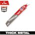 Milwaukee 6 in. 8 TPI Torch Carbide Teeth Metal Cutting SAWZALL Reciprocating Saw Blade (1-Pack)